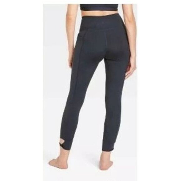 All In Motion Womens Simplicity Legging Size Large High Rise Yoga Workout Gym - Picture 2 of 12